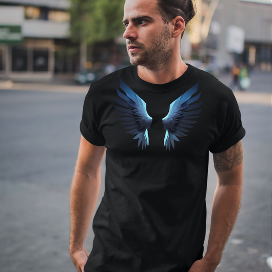 WINGS BLACK TEE