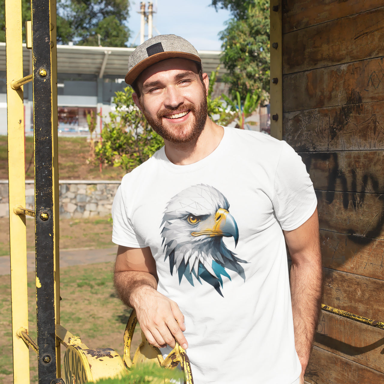 THE EAGLE WHITE TEE II