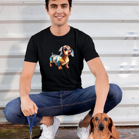 3D DACHSHUND TEE