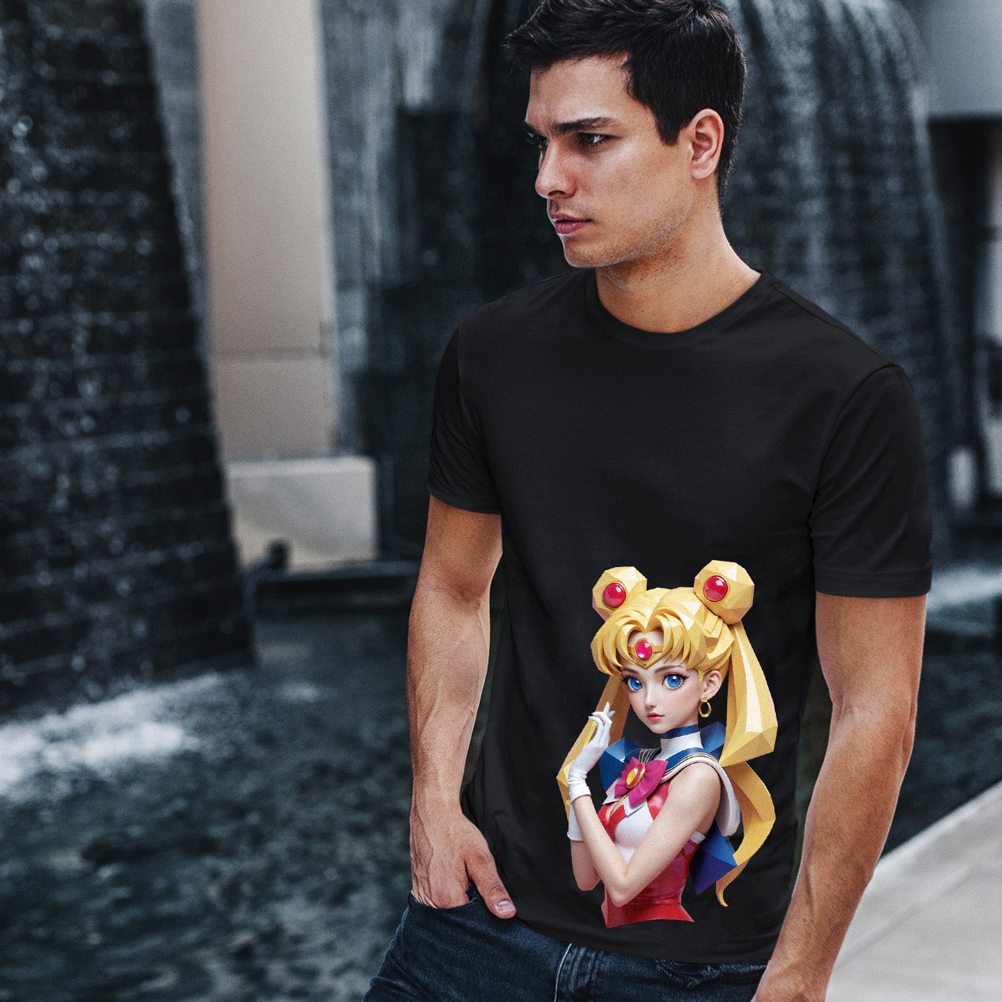 SM BLACK TEE