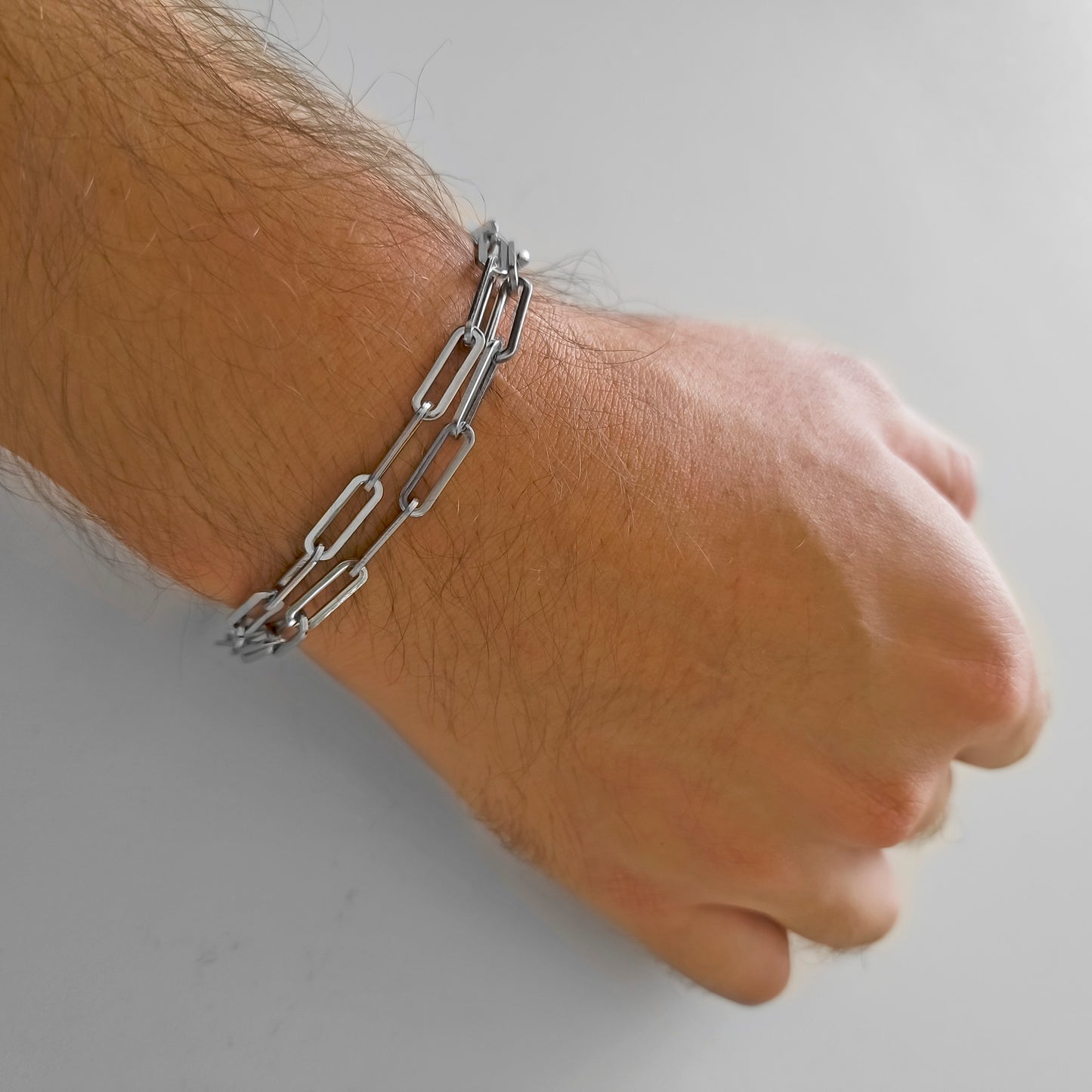 BASIC CHAIN STEEL BRACELET